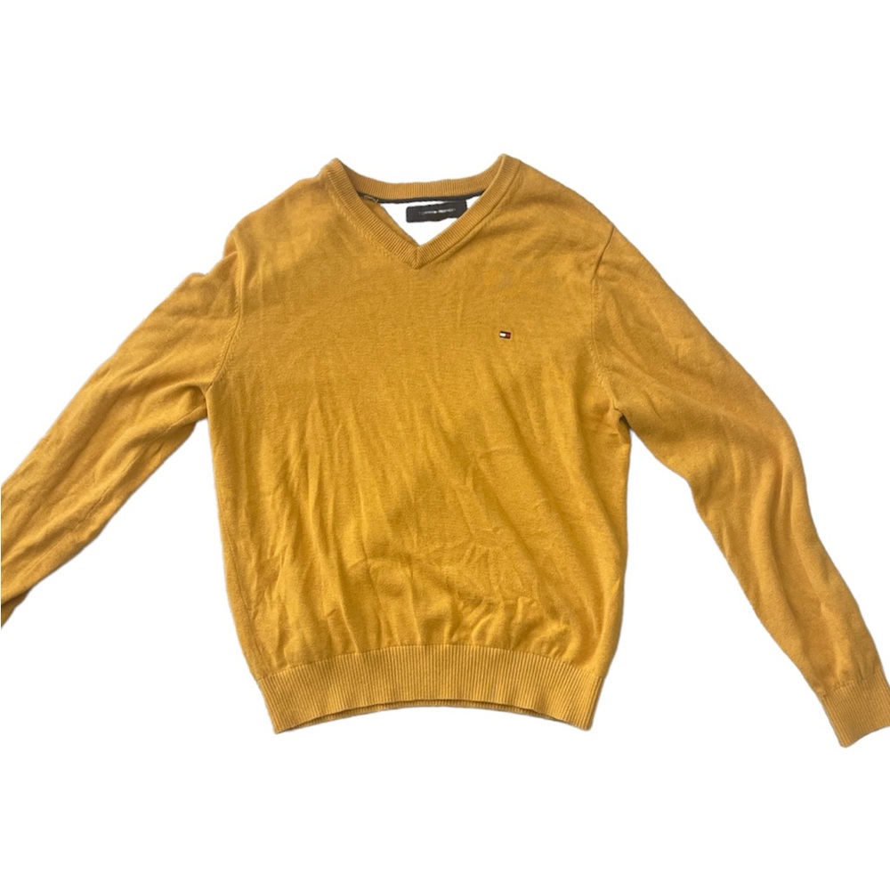 Cute tommy Hilifiger crew yellow